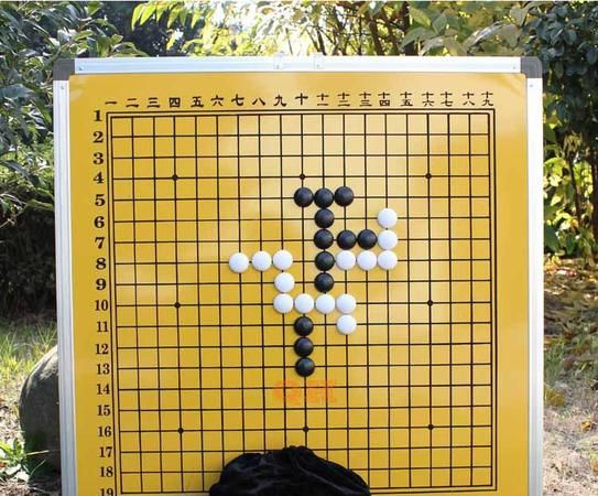 围棋棋盘有几个交叉点：