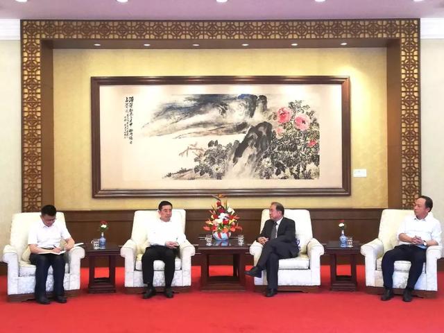 钓鱼台国宾宾馆管理局局长(要闻魏树旺拜会外交部钓鱼台国宾馆管理局局长)(2)