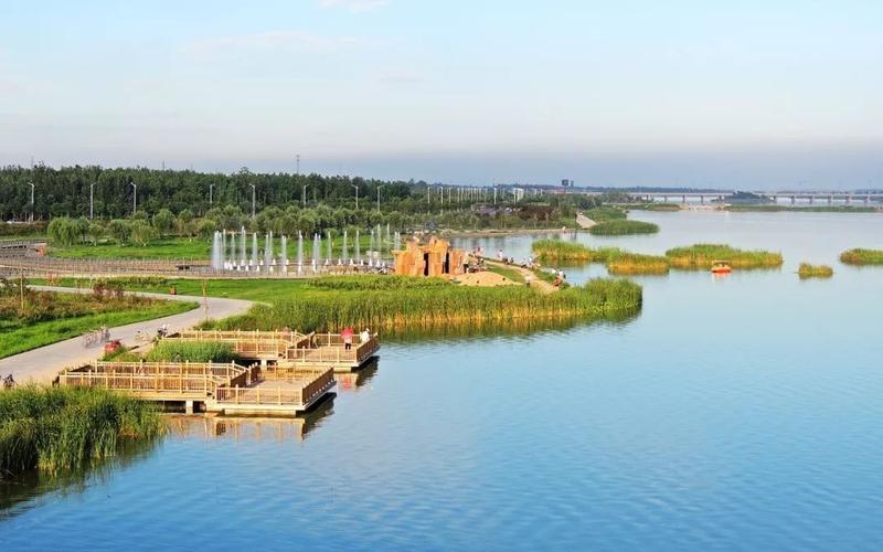 二、滹沱河生态长廊