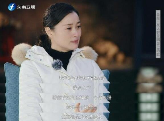 吴越谈我的前半生角色被骂