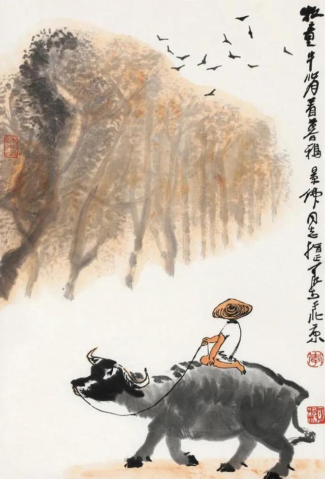 关于牧童的古诗十首(牧童归去横牛背)(6)