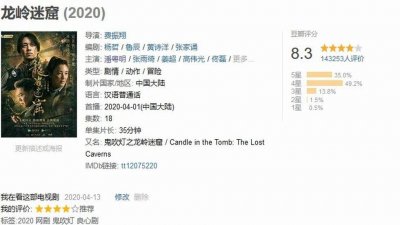 ​《龙岭迷窟》完美收官，期待新剧上线，借鉴美剧模式值得期待