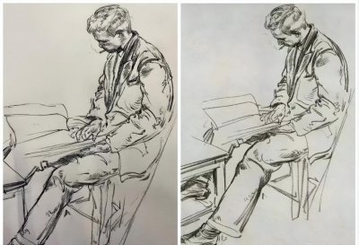 ​绘画初学者福音-超详细速写临摹解析，看完画好速写分分钟