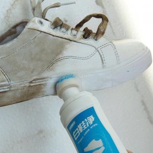 ​用了这款小白鞋神器，差点扔掉的小白鞋终于有救了！