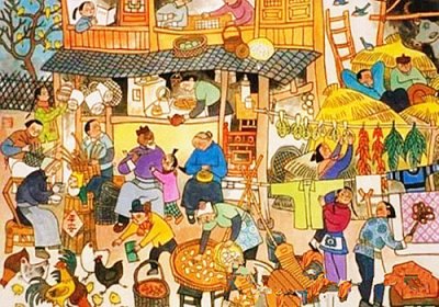 ​总把新桃换旧符是哪首古诗(王安石的《元日》诗歌，四句写四件事，和现在的春节