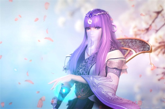 「壁纸」最美少司命 高清图 60张，秦时明月美女少女图