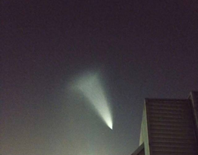 “不明飞行物” 华北上空异象超震撼