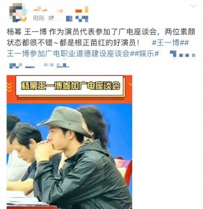 ​众星参加广电座谈会，杨幂发言要自觉抵制天价片酬、阴阳合同、偷逃税