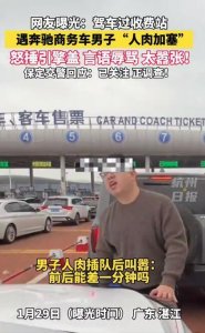 ​71岁奶奶自驾至湛江被奔驰车主插队砸引擎盖，其女儿发声