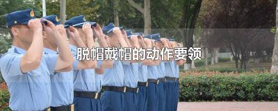 ​脱帽戴帽的动作要领图片 脱帽戴帽的动作要领有哪些