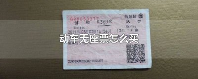 ​动车买无座票怎么办 买的动车无座票怎么办
