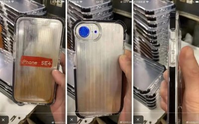 ​苹果 iPhone SE 4 高清渲染：刘海设计、后摄配更大传感器