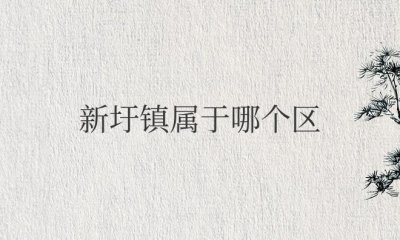 ​惠州新圩镇属于哪个区县（隶属广东省惠州市惠阳区）