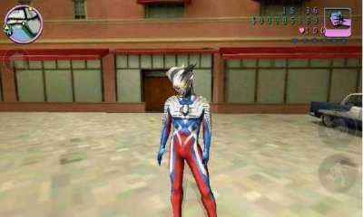 ​侠盗飞车罪恶都市怎么变奥特曼