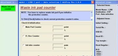 ​EPSON打印机废墨收集垫已到使用寿命处理方法