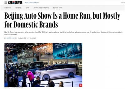 ​北京车展惊到老外：中国电动车出海的话 本国汽车产业很难抵抗