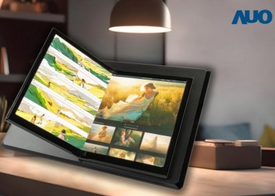 ​友达展示 Micro LED 新品：17.3 英寸对折屏、31 英寸单片大屏