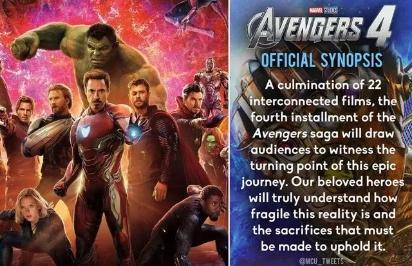 《复仇者联盟4》官方给出剧透,绝对震撼,漫威将走向新的起点