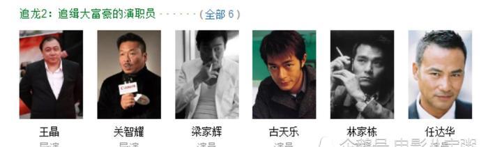 《追龙2》杀青定档,主演大换血,王晶请来四位影帝