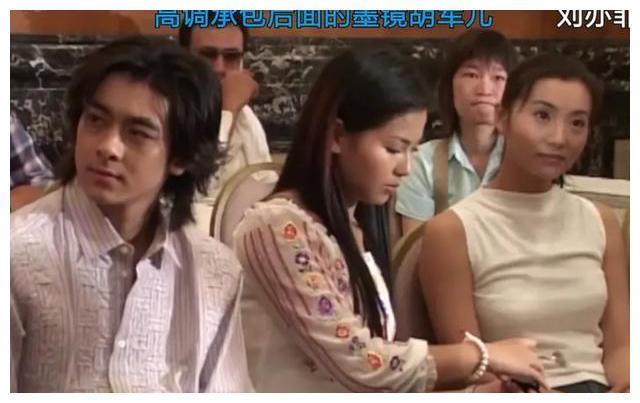 03版《天龙八部》旧照，16岁刘亦菲与33岁钟丽缇同框，宛若亲姐妹