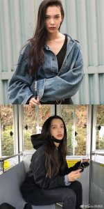 ​韩澳混血的YG K plus模特 HANSEL，不光拥有着腿长腰细的优越身材