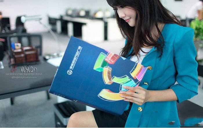 美图分享:办公室清纯秘书图集