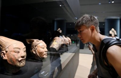 ​秦始皇帝陵考古发现首次集中亮相