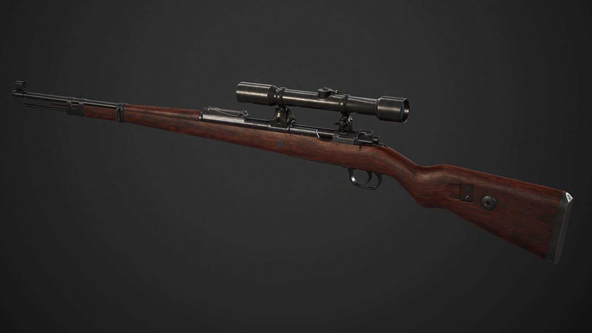 高清无码98K步枪大图,值得武器迷收藏