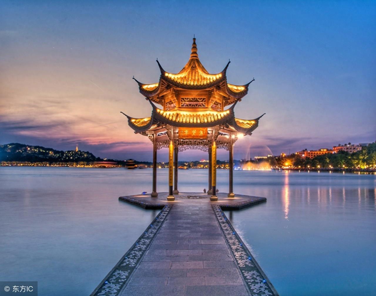 带你看看杭州西湖的“网红亭子”集贤亭