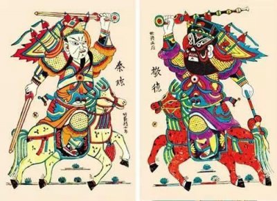 ​春节门神怎么贴 门神怎么区分左右