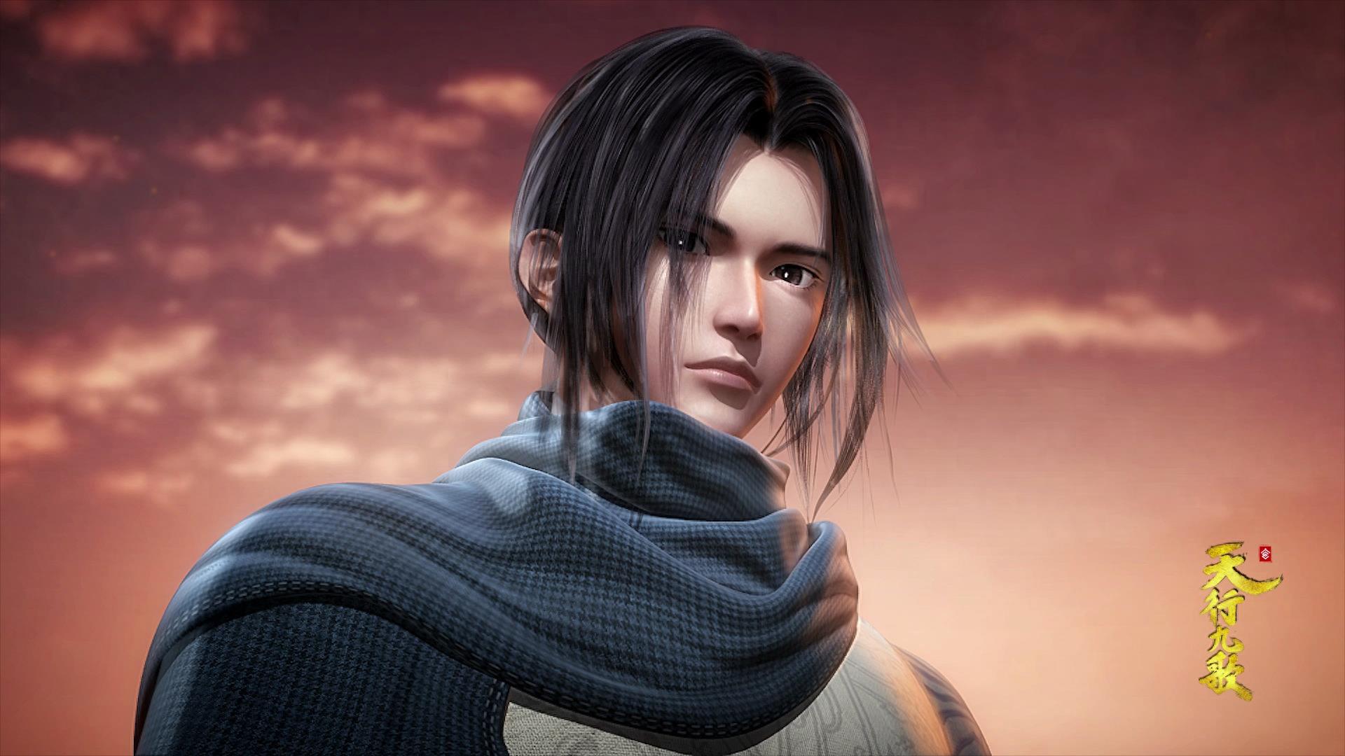 天行九歌盖聂卫庄精美高清无水印壁纸图推荐，盖聂清俊剑气逼人