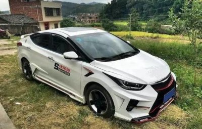 ​现代朗动改装大包围，分分钟变成平民跑车！