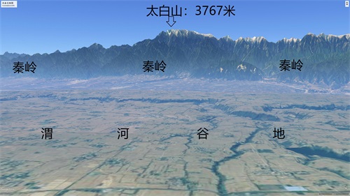 西北五省最高峰简略地势图,五座都超过3500米,新疆乔戈里峰最高