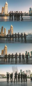 ​「EXO」「Power」成为迪拜喷泉秀bgm，来观赏大佬们的迪拜游