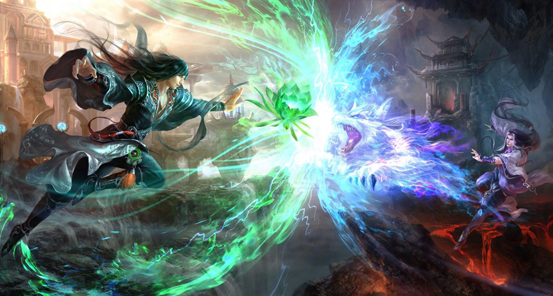 国漫《斗破苍穹》图片，高清大图，动漫电脑壁纸无水印