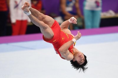 ​亚运会男子自由体操-林超攀张博恒并列银牌 韩国选手夺金