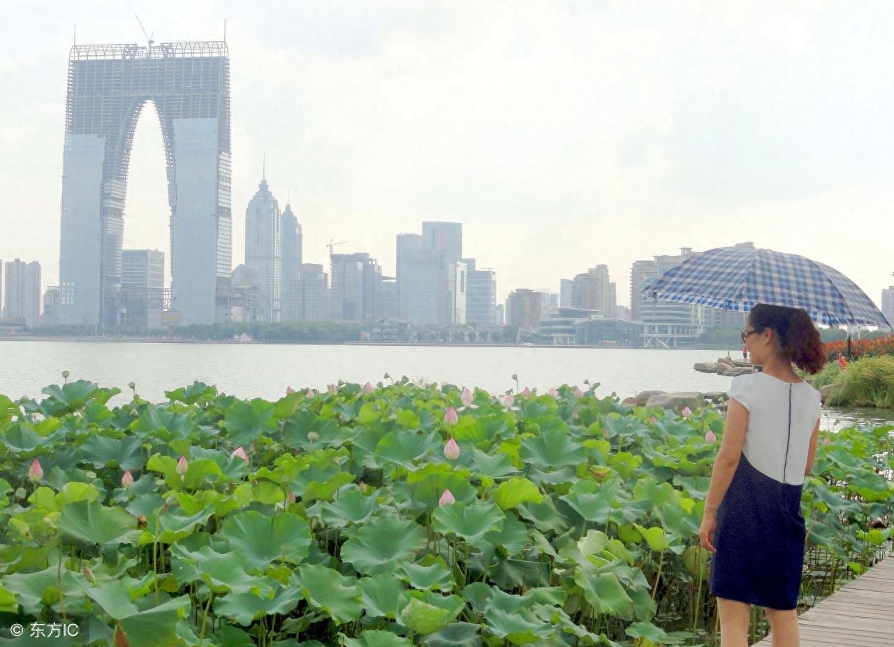 国家5A级景区之苏州金鸡湖景区