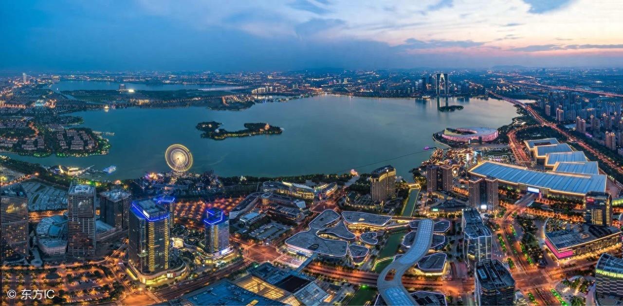 国家5A级景区之苏州金鸡湖景区