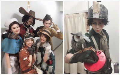 ​《第五人格》演员近照：卡尔美颜盛世，先知的猫头鹰竟是真的？