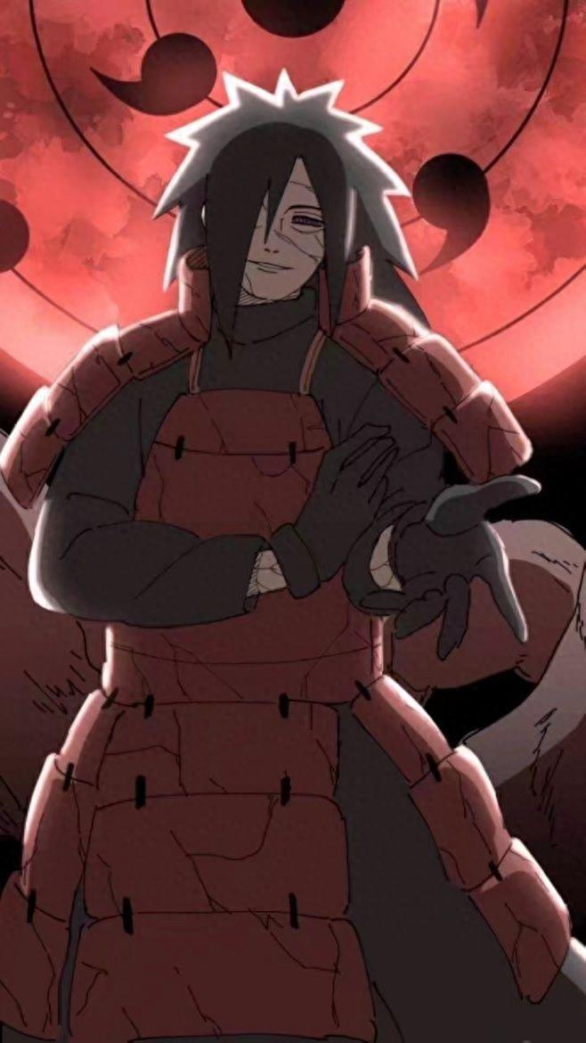 火影忍者超帅宇智波斑手机壁纸，我愿称你为最强