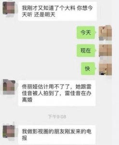​网曝雷佳音出轨佟丽娅两人已各自离婚？雷佳音妻子发文回应还意外透露喜讯！网