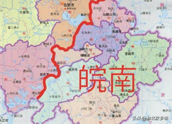 皖南有哪些城市(皖南是哪里)