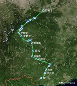 ​南宁至西安最慢高铁，G3740次列车耗时12小时59分钟，停靠24个站
