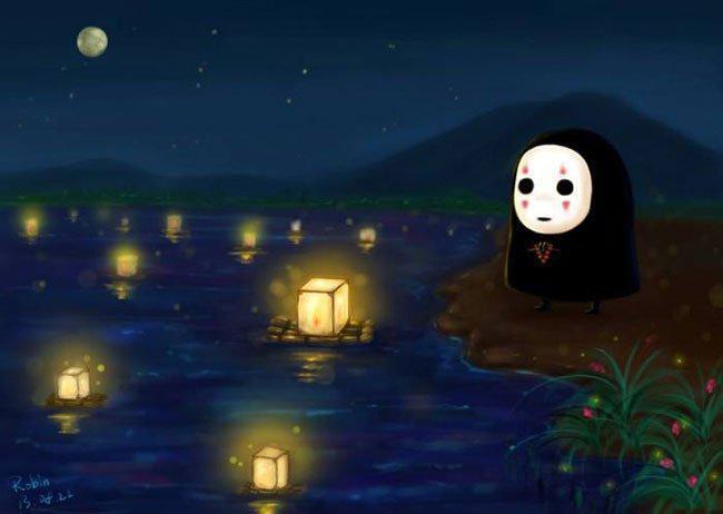 《千与千寻》困惑18年的问题，原来这是无脸男面具后面的真实样貌