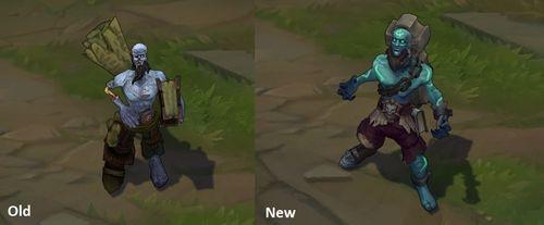 瑞兹重做后连招（29日PBE瑞兹重做原画与模型大翻新）(20)