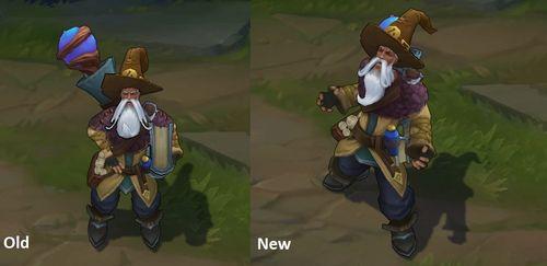 瑞兹重做后连招（29日PBE瑞兹重做原画与模型大翻新）(28)