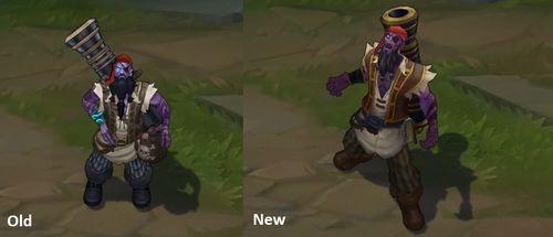 瑞兹重做后连招（29日PBE瑞兹重做原画与模型大翻新）(26)