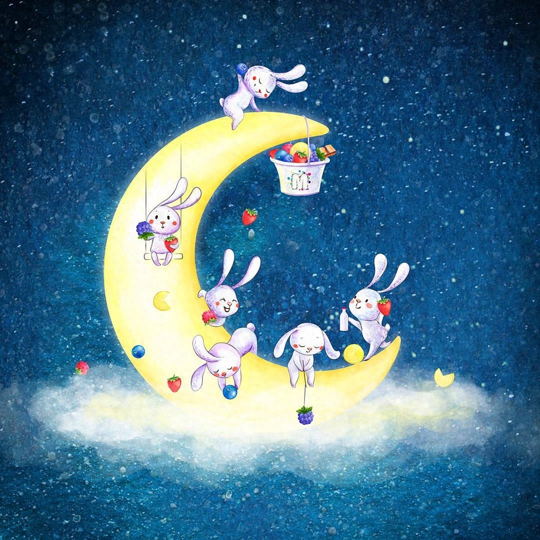 充满童趣的彩铅手绘儿童插画，丰富的色彩，温暖的画面，太治愈了