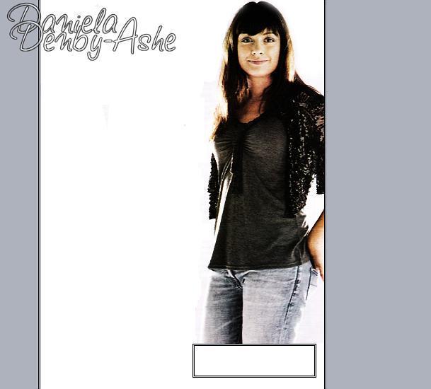 丹妮拉·丹拜-阿什个人资料写真作品