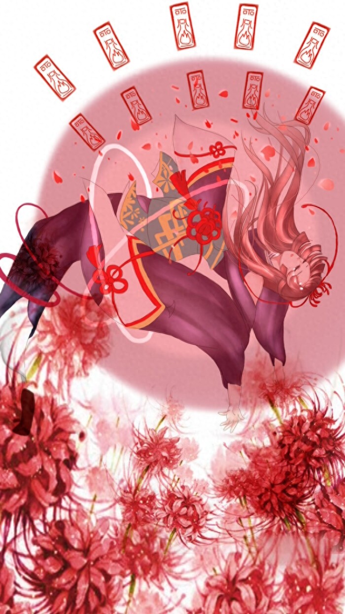 彼岸花壁纸头像 | 彼岸花开君不见，轮回因果难缠绵